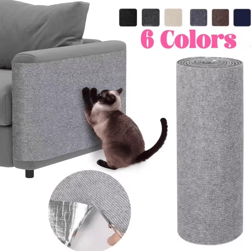 ClawGuard SelfAdhesive Cat Scratching Mat Protector 0