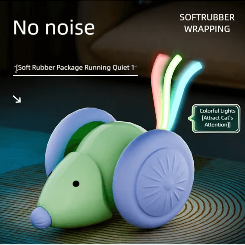 ZoomMouse Smart Interactive Cat Toy Car 0