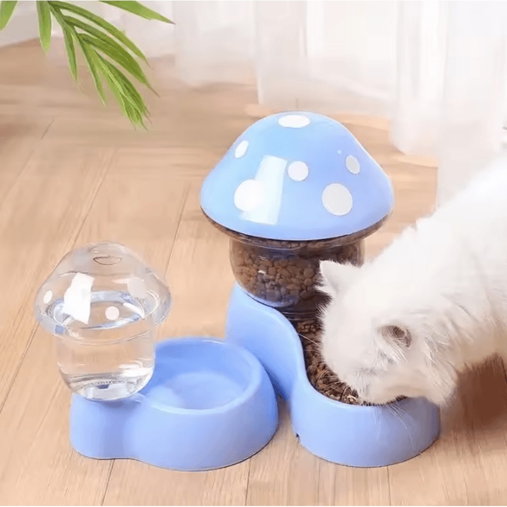 MushroomFlow Automatic Pet Feeder Water Dispenser Set 1
