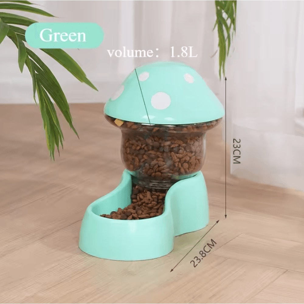 MushroomFlow Automatic Pet Feeder Water Dispenser Set 5