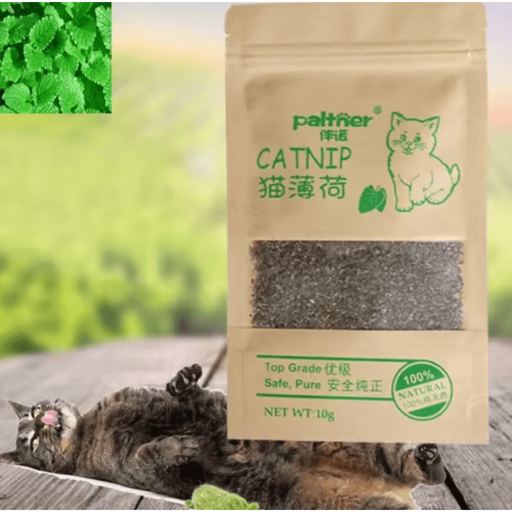 MintMew Organic Catnip Leaves Cat Grass Treats 0