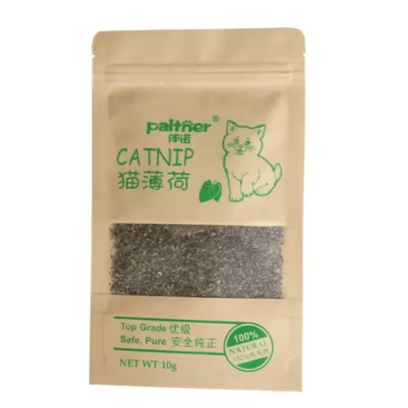 MintMew Organic Catnip Leaves Cat Grass Treats 4