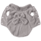 CozyLuna Corduroy Fleece Pet Vest With Bow DRing 2