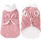 CozyLuna Corduroy Fleece Pet Vest With Bow DRing 5