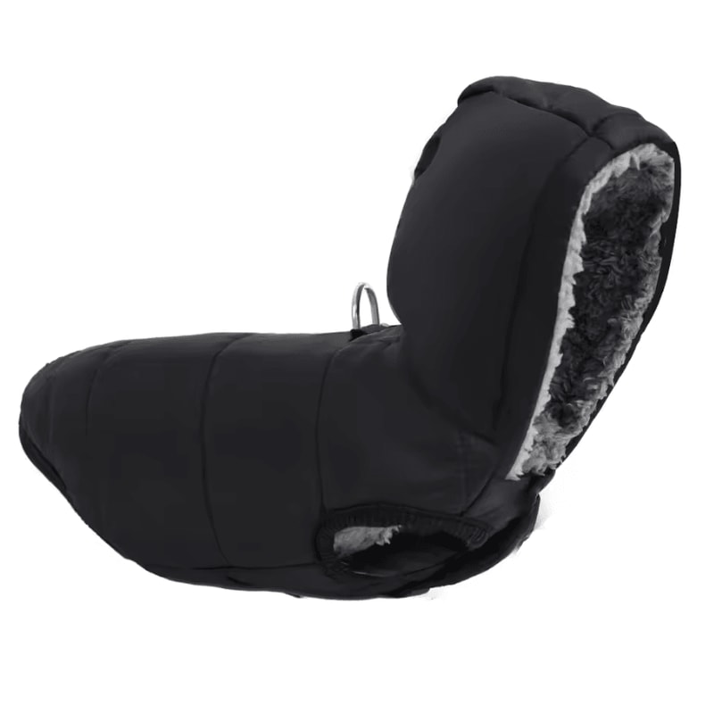 FrostPaws Waterproof Fleece Pet Hoodie With DRing 3