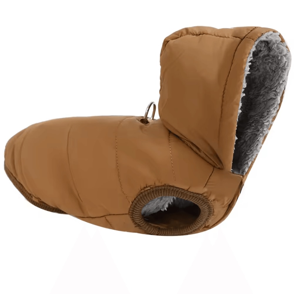 FrostPaws Waterproof Fleece Pet Hoodie With DRing 4