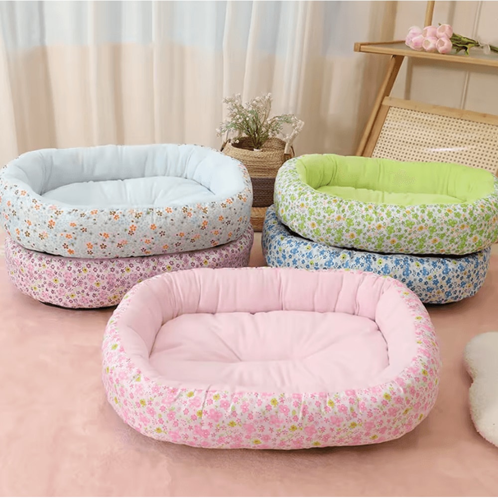 CloudNest AllSeason Soft Pet Bed For Cats Small Dogs 0