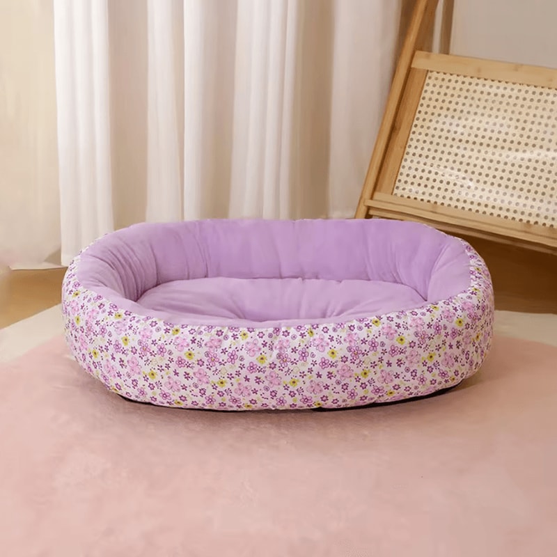 CloudNest AllSeason Soft Pet Bed For Cats Small Dogs 5