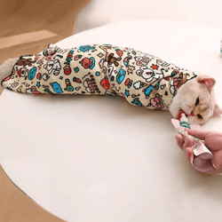 snugglewrap anti-escape cat grooming burrito wrap