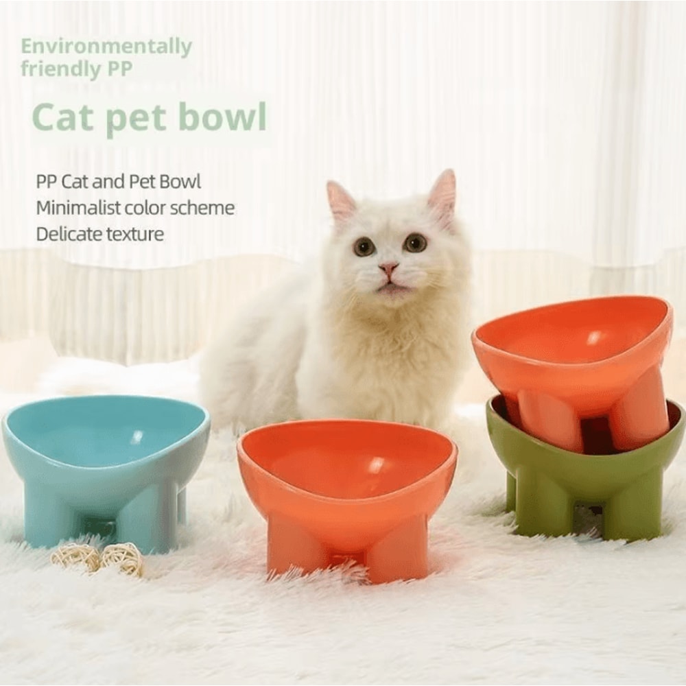 ElevaPaws Modern Raised Cat Dog Bowl With Stand 1