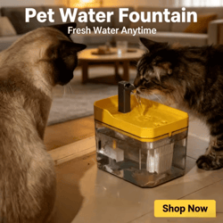 flowfresh 1.5l automatic pet water fountain