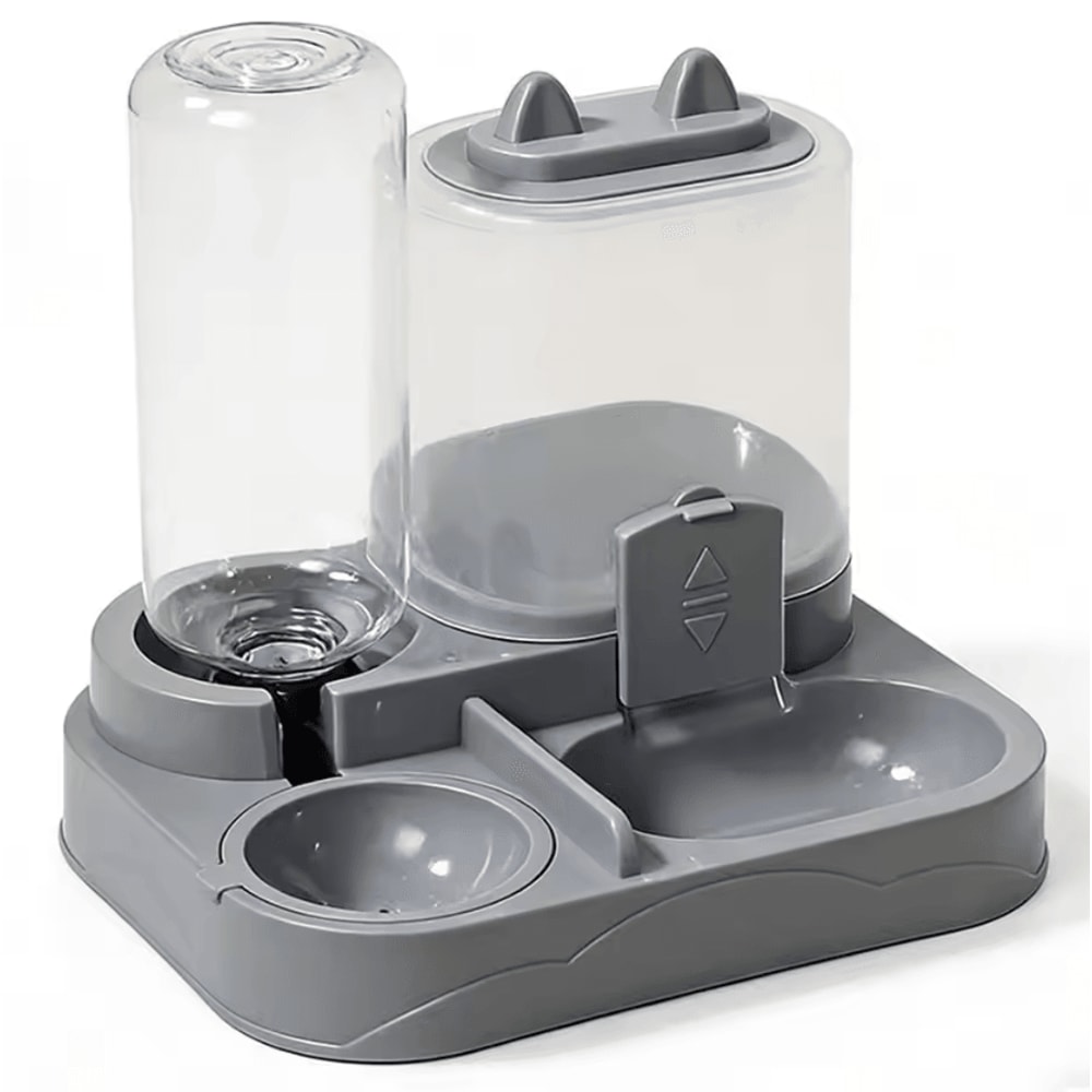 CozyPaws Automatic Cat Feeder Pet Water Dispenser Station 4