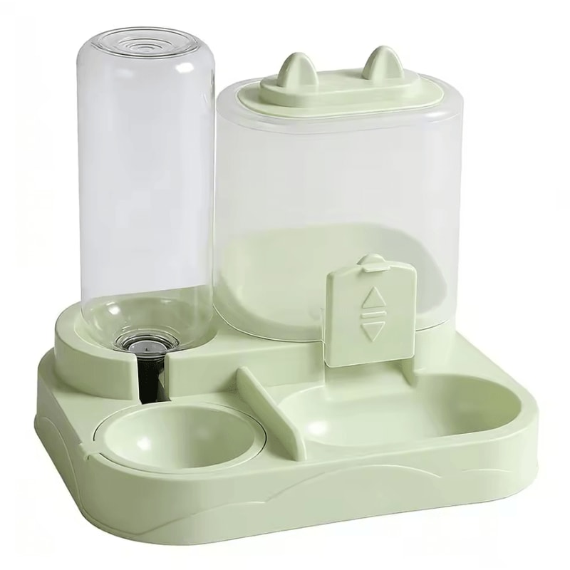 CozyPaws Automatic Cat Feeder Pet Water Dispenser Station 5