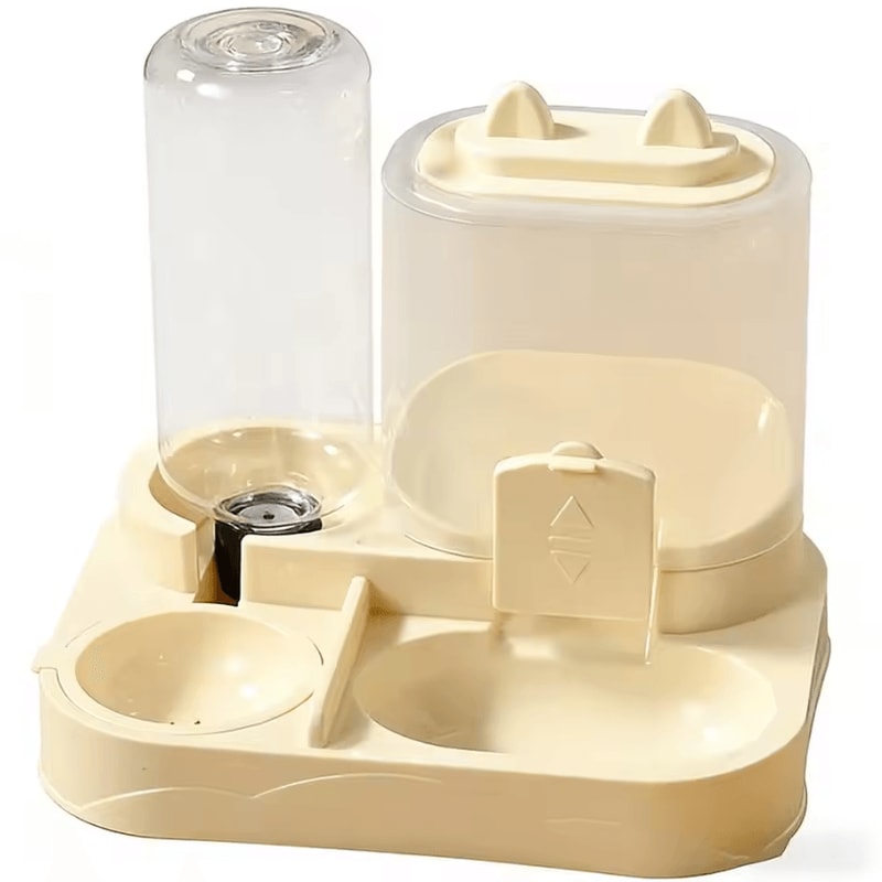 CozyPaws Automatic Cat Feeder Pet Water Dispenser Station 6
