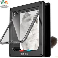freepaws large cat door with 4-way locking system