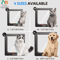 FreePaws Large Cat Door With 4Way Locking System 1