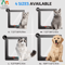 FreePaws Large Cat Door With 4Way Locking System 1