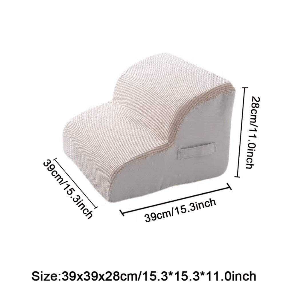PawEase Pet Ramp Dog Stairs For Bed With Joint Support 2
