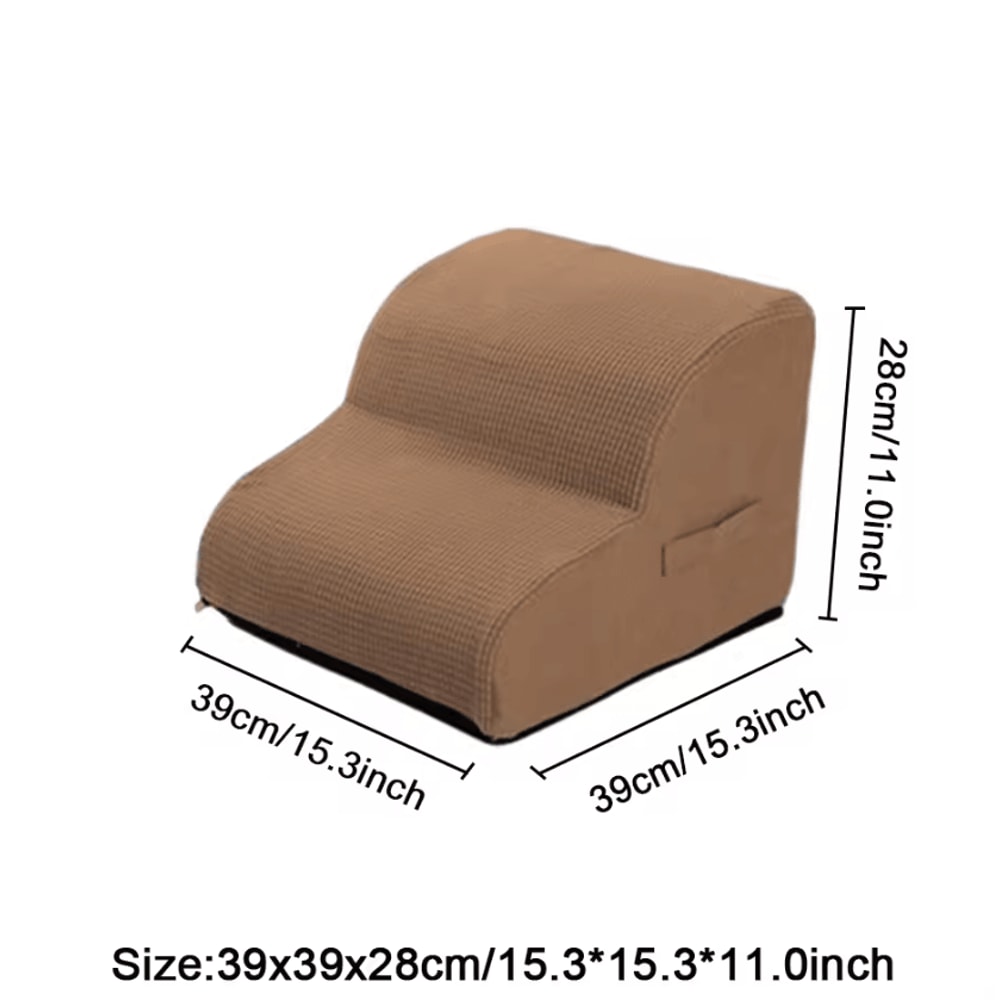 PawEase Pet Ramp Dog Stairs For Bed With Joint Support 7