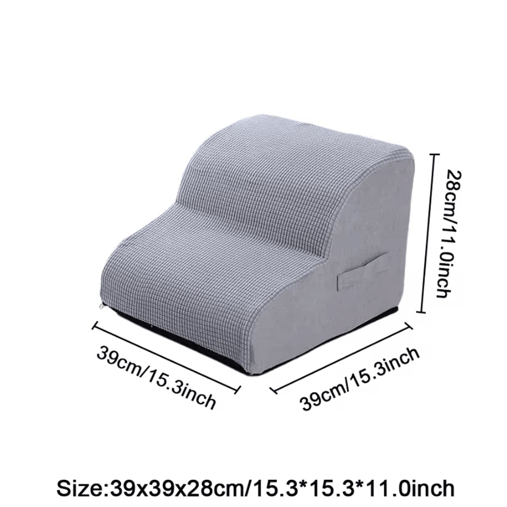 PawEase Pet Ramp Dog Stairs For Bed With Joint Support 8