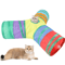 CozyTrail Cat Tunnel Toy With Crinkle Play Design 0