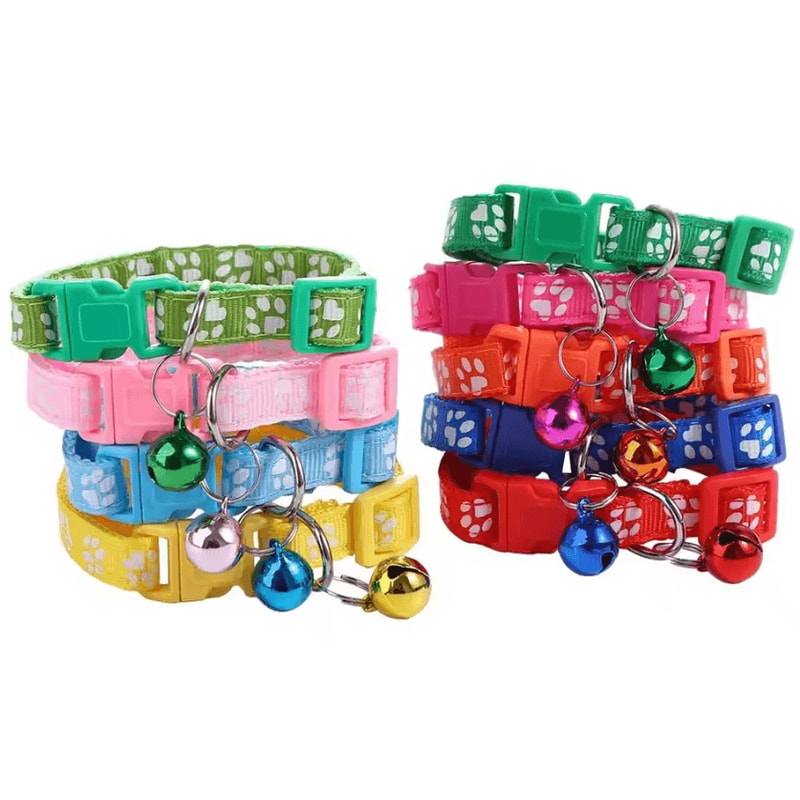BellCharm Kitten Collar With Safety Bell Adjustable Fit 0
