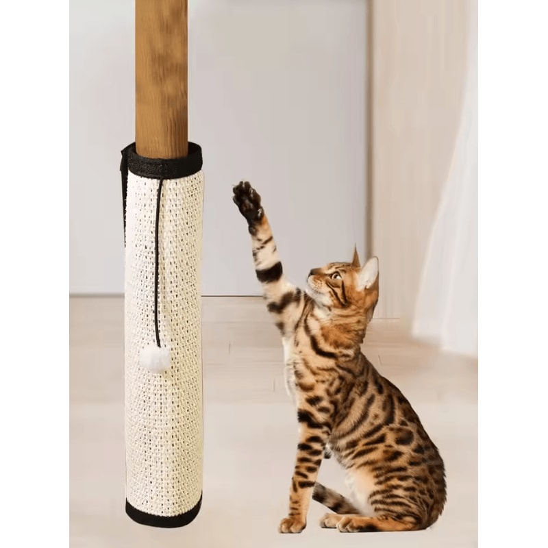 SisalGuard Cat Scratching Mat For Furniture Protection 0