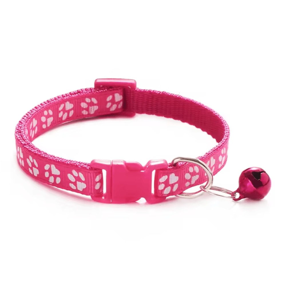RainbowPaws Cat Collar With Bell For Kittens Small Pets 10
