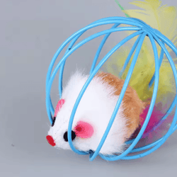 mousemischief plush mouse cat toy for interactive indoor play