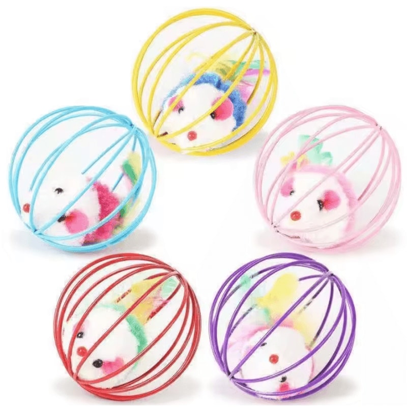 MouseMischief Plush Mouse Cat Toy For Interactive Indoor Play 4