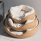 BambooHaven Cozy Pet Bed Basket For Cats Small Dogs 2