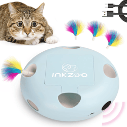cozymole interactive cat toy with automatic whack-a-mole play