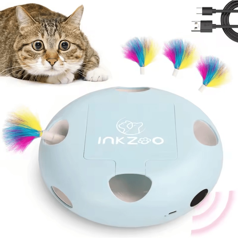 CozyMole Interactive Cat Toy With Automatic WhackAMole Play 9