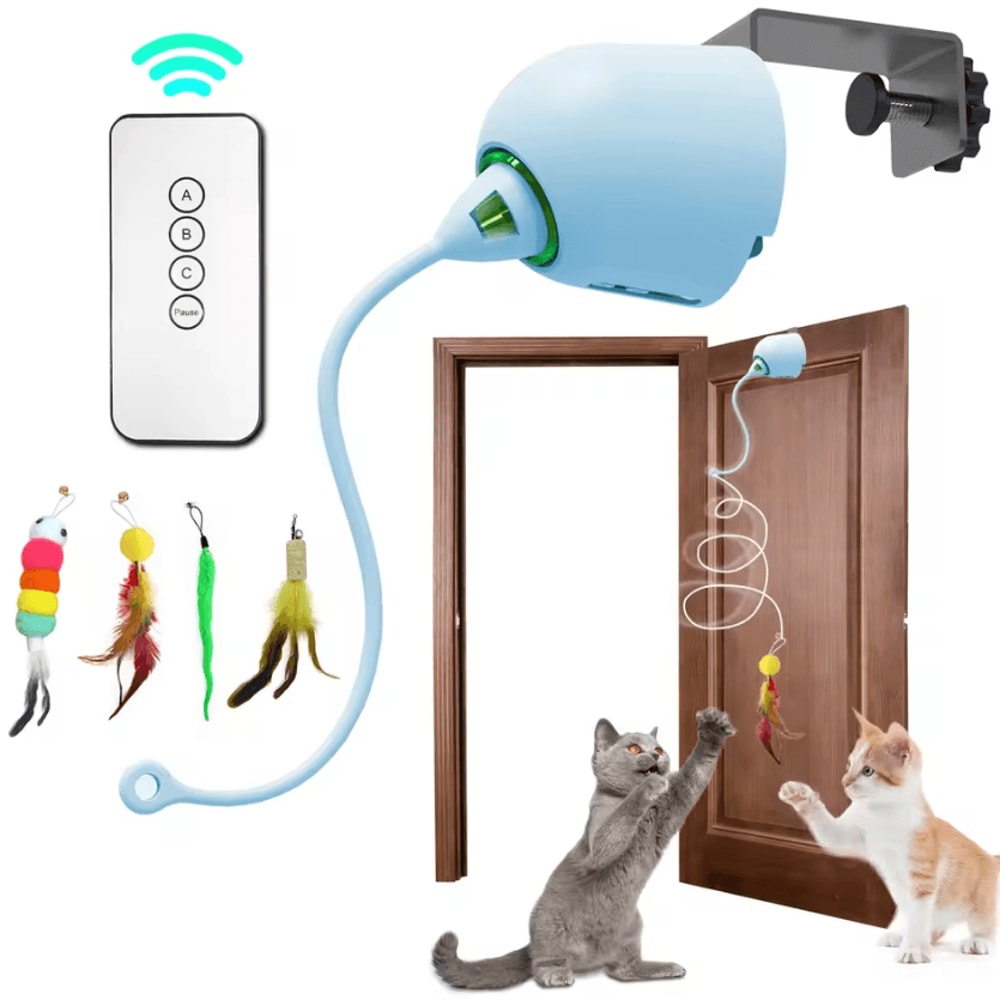 CozyMole Interactive Cat Toy With Automatic WhackAMole Play 1
