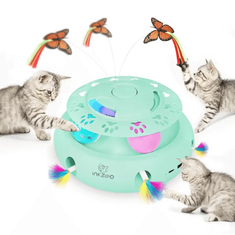 CozyMole Interactive Cat Toy With Automatic WhackAMole Play 7