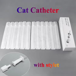 veterinary cat urinary catheter with stylet 3fr & 4fr