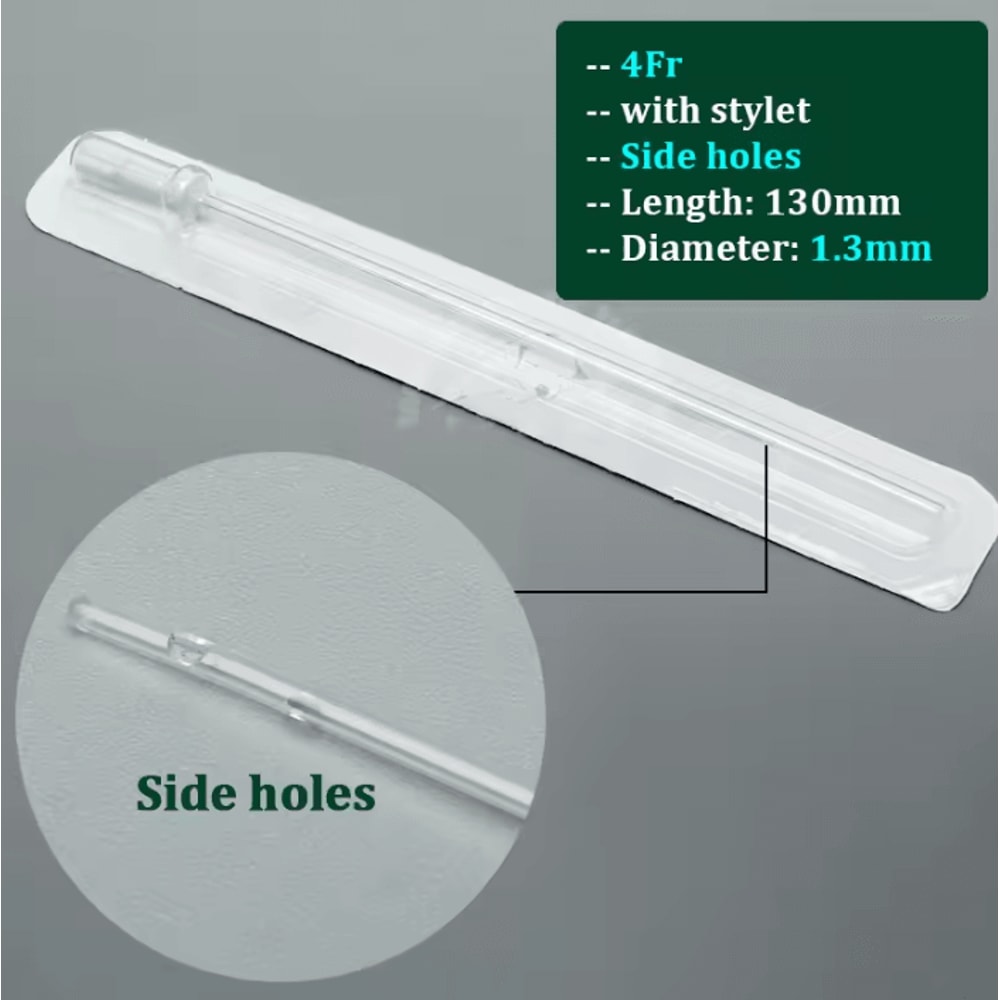 Veterinary Cat Urinary Catheter With Stylet 3Fr 4Fr 6