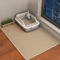 90x60CM Waterproof Double Layer Cat Litter Trapping Mat 4