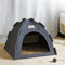Foldable Breathable Cat Tent House With Cooling Mat 1