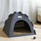 Foldable Breathable Cat Tent House With Cooling Mat 1