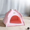 Foldable Breathable Cat Tent House With Cooling Mat 6