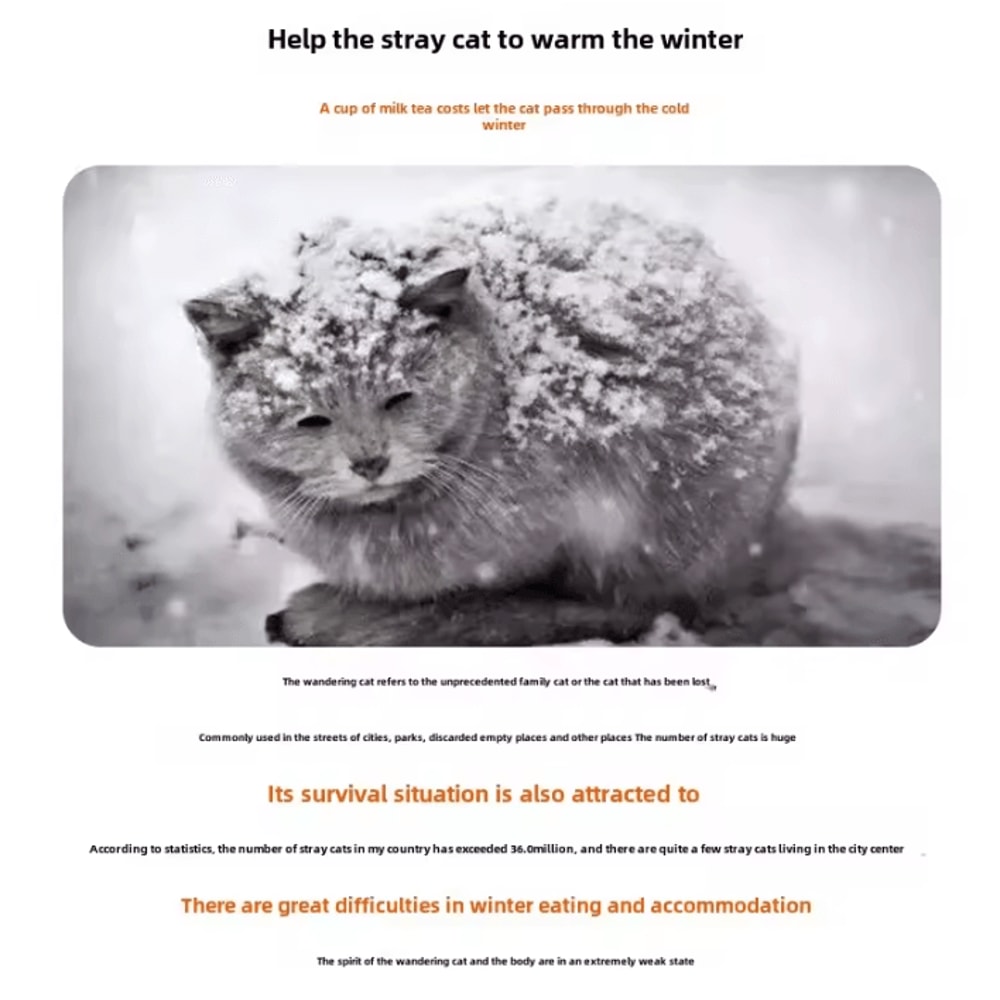 Waterproof Outdoor Cat Small Dog Winter House Bed 0