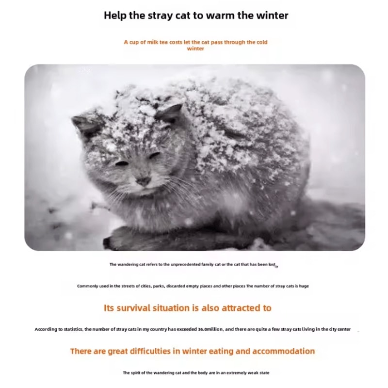 Waterproof Outdoor Cat Small Dog Winter House Bed 0