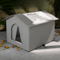 Waterproof Outdoor Cat Small Dog Winter House Bed 1