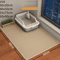 Large Waterproof Double Layer Cat Litter Trapping Mat 0