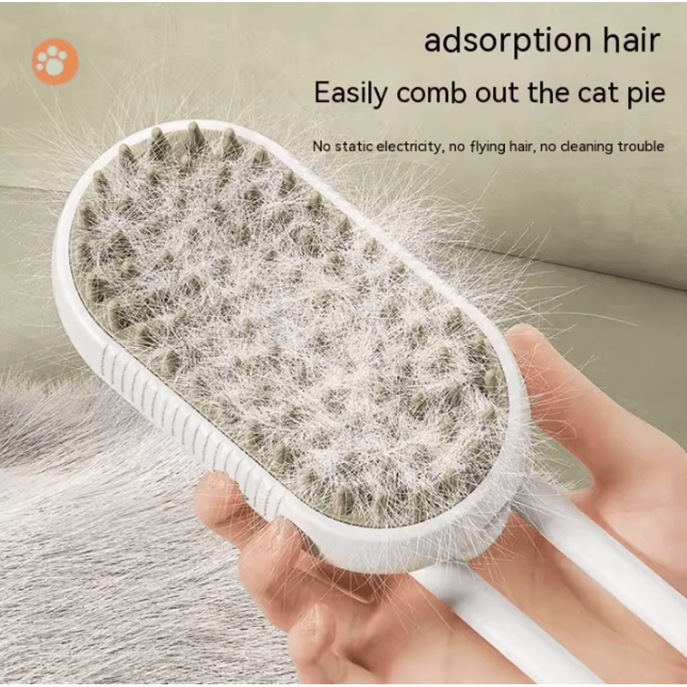 Pet Spray Grooming Comb For Cats Dogs With OneTouch Mist Function 1