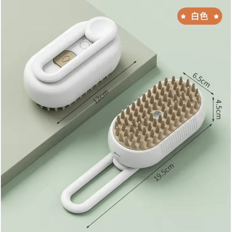 Pet Spray Grooming Comb For Cats Dogs With OneTouch Mist Function 3