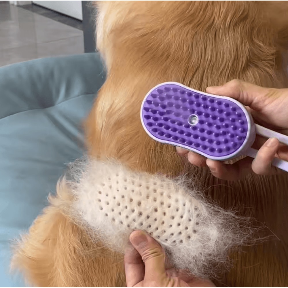Pet Spray Grooming Comb For Cats Dogs With OneTouch Mist Function 4