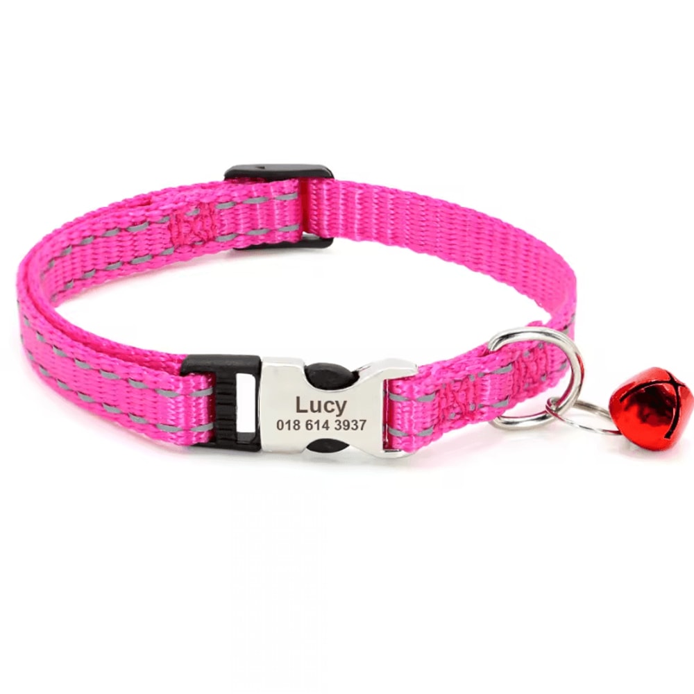 Personalized Safety Cat Collar With Free Engraved Name Tag 3