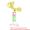 Smart DoorHanging Cat Teaser Toy With YoYo Ball For Indoor Cats 3